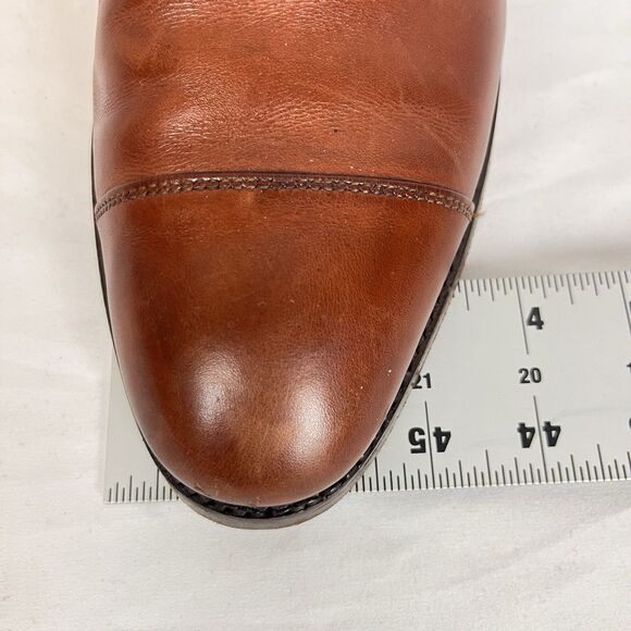 ALLEN EDMONDS Park Avenue Men\'s Brown Leather Cap Toe Oxford US 13AA Made in USA main image 11